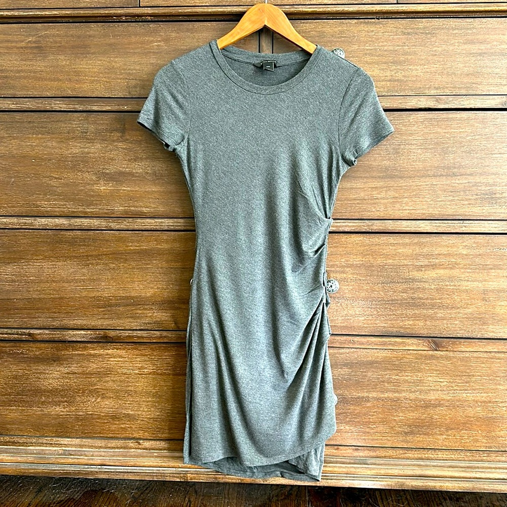 Banana Republic Gray T-shirt dress
